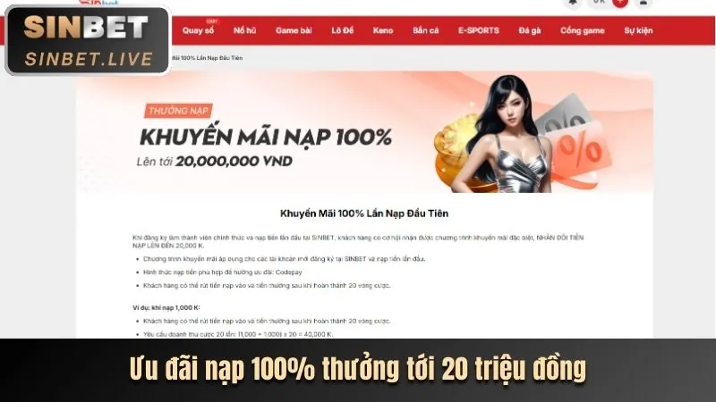 Tiền thưởng chào mừng thành viên mới
